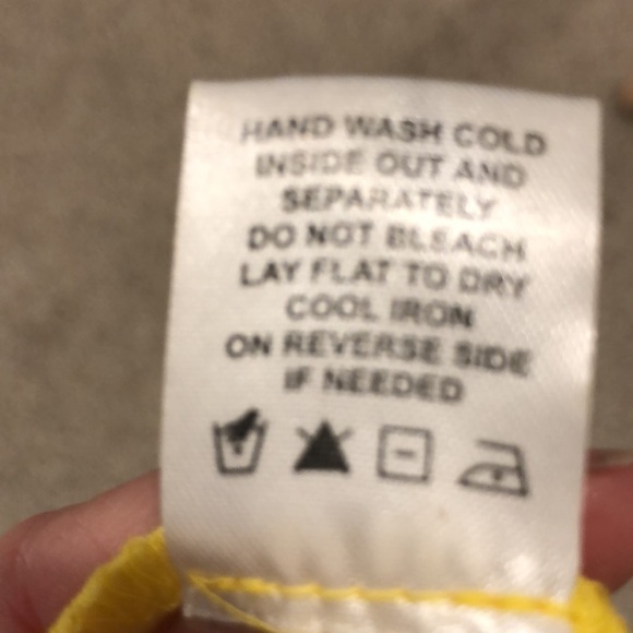 Tacera Bright Yellow Dress size Small - Picture 7 of 7